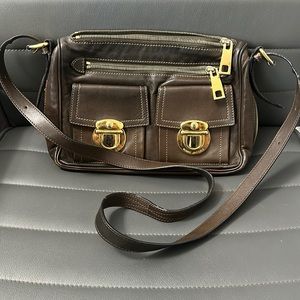 Marc Jacobs Collection Crossbody Cammie Brown push lock vintage